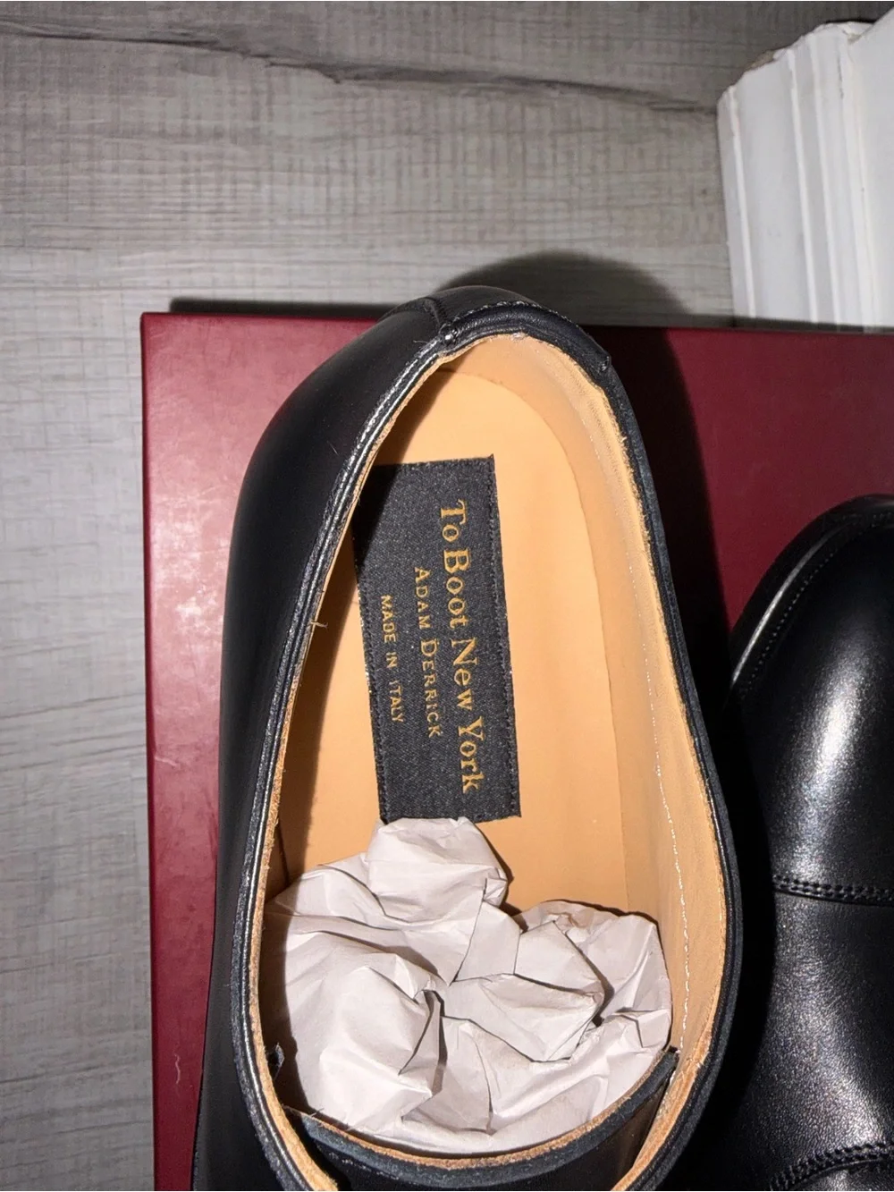 To Boot polished black